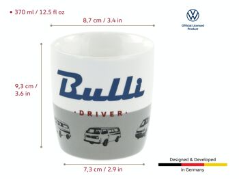 VOLKSWAGEN BUS VW T1 Combi Mug à café 370ml - Bulli Driver 6