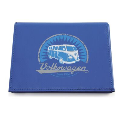 VOLKSWAGEN BUS VW T1 Bus Wallet, Tarpauline - blue