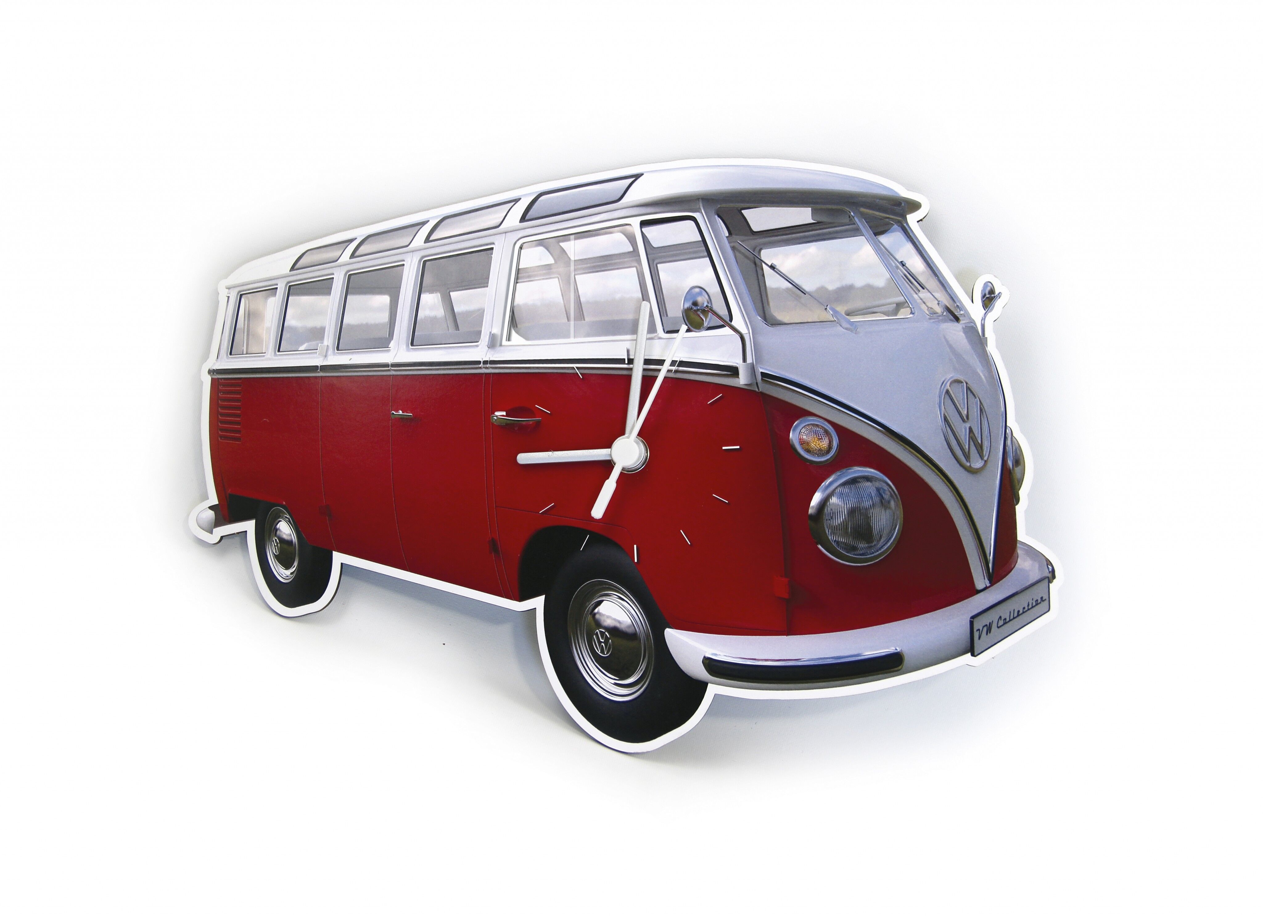 Compra VOLKSWAGEN BUS VW T1 Bus Orologio da parete 28x18x2.5cm - blu  all'ingrosso