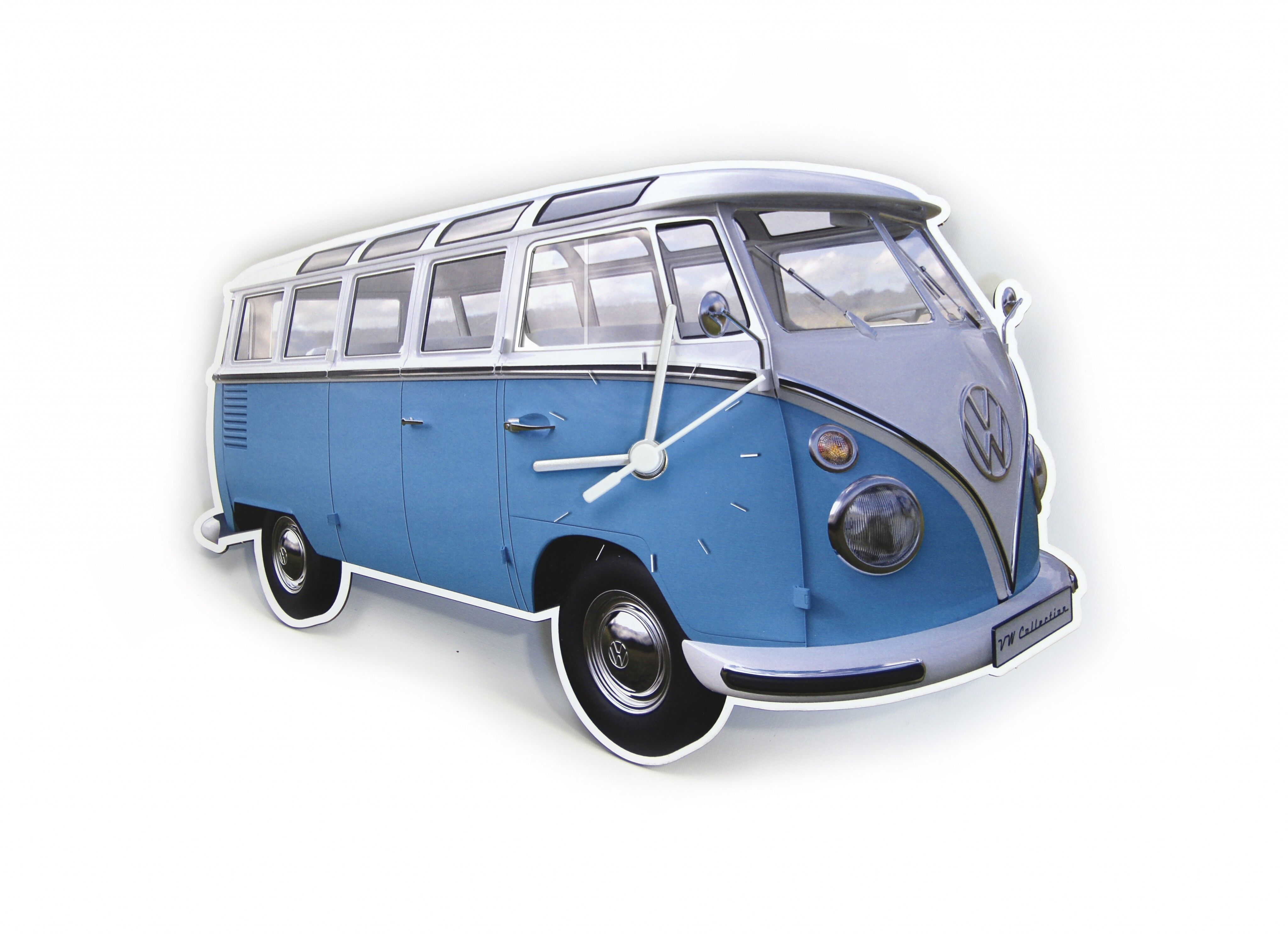 Ankorstore x VW Collection by BRISA - VOLKSWAGEN BUS VW T1 Bus Orologio da  parete 28x18x2.5cm - blu