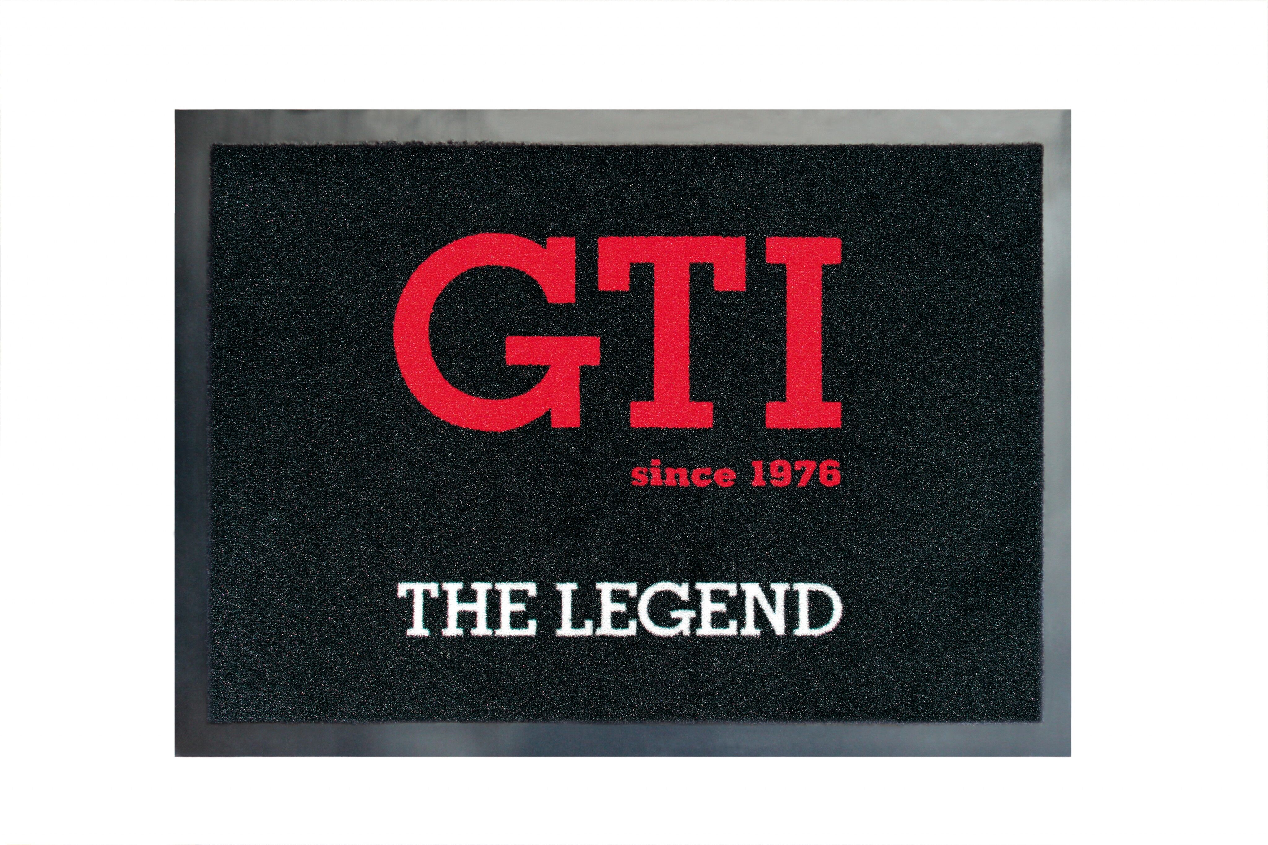 VOLKSWAGEN VW GTI Fußmatte - Design: The Legend/Schwarz