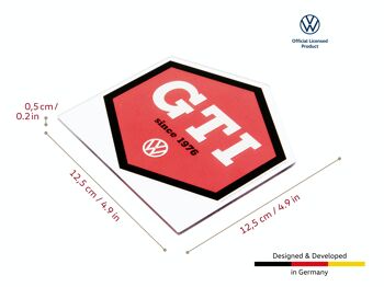 VOLKSWAGEN VW GTI Grattoir de glace - rouge 3