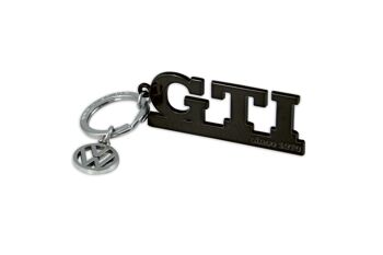 VOLKSWAGEN VW GTI Porte-clés avec pendentif de charme - noir 1
