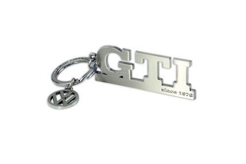 VOLKSWAGEN VW GTI Porte-clés avec pendentif de charme - argentin