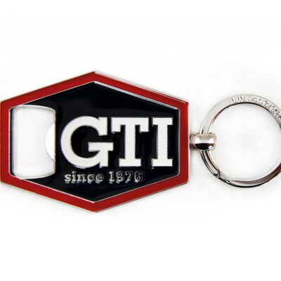VOLKSWAGEN VW GTI Key Ring/Bottle Opener - Black