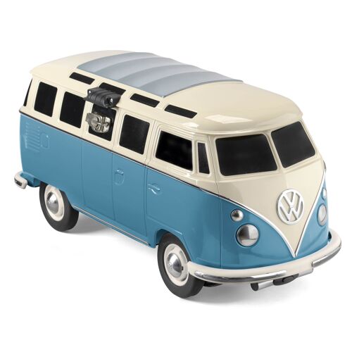 VW T1 Bus Combi, fahrbare Kühlbox - BLAU