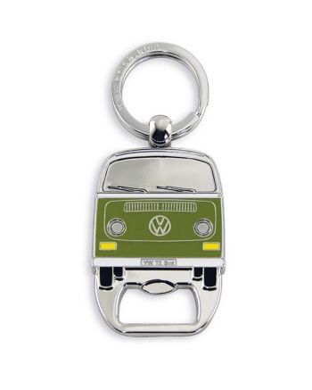 VOLKSWAGEN BUS VW T2 Combi Porte-clés/l’ouvre-bouteille - vert 1