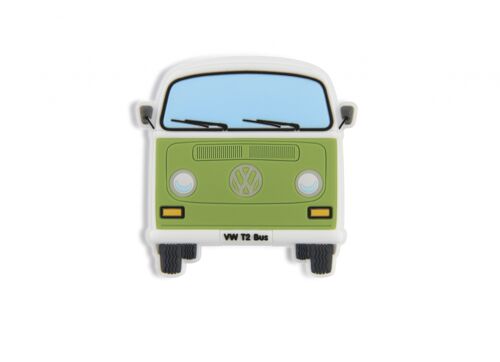 VOLKSWAGEN BUS VW T2 Combi Aimant en caoutchouc - vert