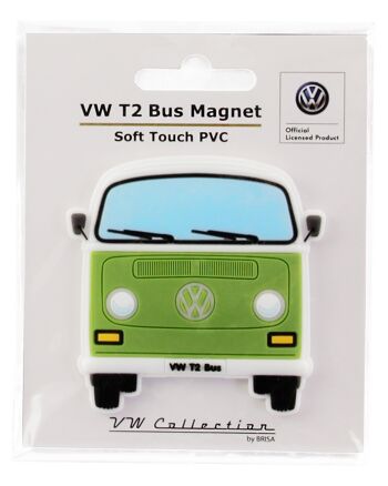 VOLKSWAGEN BUS VW T2 Combi Aimant en caoutchouc - vert 3