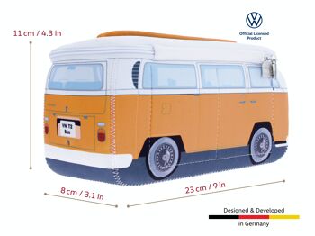 VOLKSWAGEN BUS VW T2 Combi 3D Néoprène Petit Sac universel - orange 2