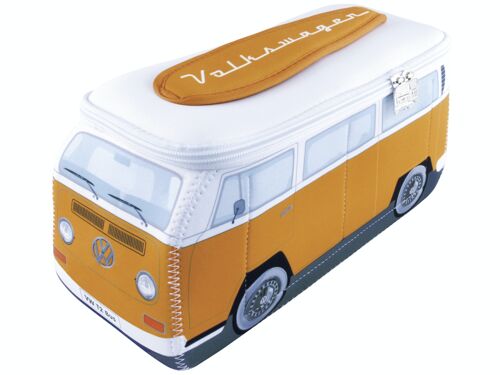 VOLKSWAGEN BUS VW T2 Combi 3D Néoprène Petit Sac universel - orange