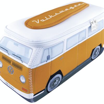 VOLKSWAGEN BUS VW T2 Bus 3D Neoprene Universal Small Bag - orange