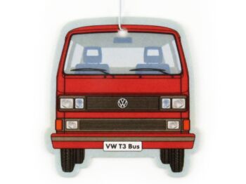 VOLKSWAGEN BUS VW T3 Combi Parfum d'ambiance - Vanille/rouge 1