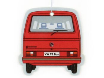 VOLKSWAGEN BUS VW T3 Combi Parfum d'ambiance - Vanille/rouge 2