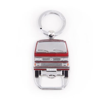 VOLKSWAGEN BUS VW T3 Bus Key ring/bottle opener - red