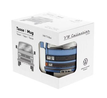 VOLKSWAGEN BUS VW T3 Combi Mug à café 370ml - bleu 7