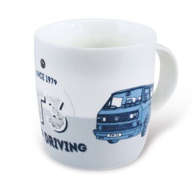 VOLKSWAGEN BUS VW T3 Bus Taza de café 370ml - Keep Driving