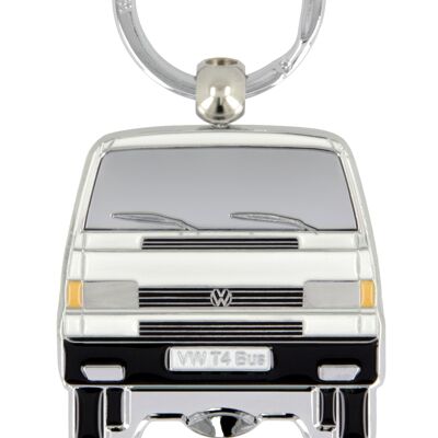 VOLKSWAGEN BUS VW T4 Bus Key ring/bottle opener - white
