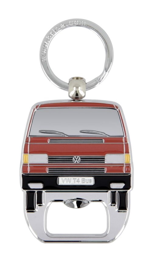 VOLKSWAGEN BUS VW T4 Combi Porte-clés/l´ouvre-bouteille - rouge