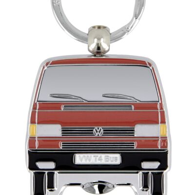 VOLKSWAGEN BUS VW T4 Bus Key ring/bottle opener - red