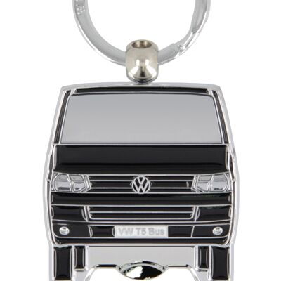 VOLKSWAGEN BUS VW T5 Bus Key ring/bottle opener - black
