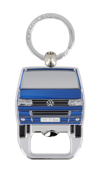 VOLKSWAGEN BUS VW T5 Combi Porte-clés/l´ouvre-bouteille - bleu 1