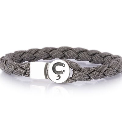 BRACELET GRIS CARBONE