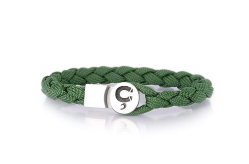 Bracelet green stone