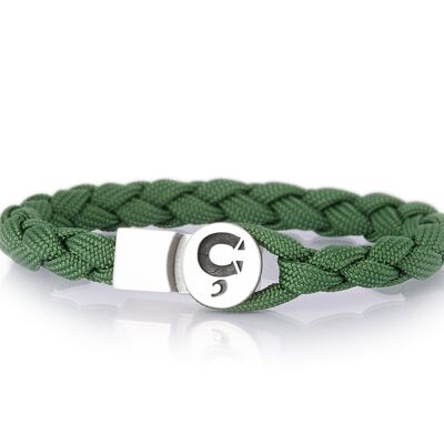 Bracelet green stone