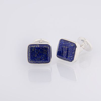 Cufflinks lapis golden