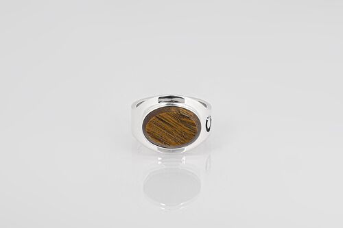 Oval tiger eye