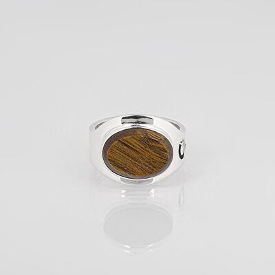 Oval tiger eye