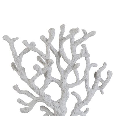coral resina blanco