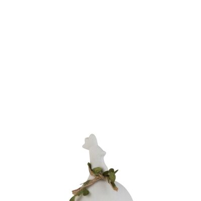 gallina corona porcelana crudo blanco small