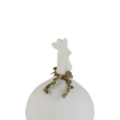 gallina corona porcelana crudo blanco large