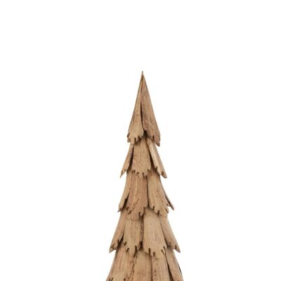 arbol de navidad trozos de madera natural medium