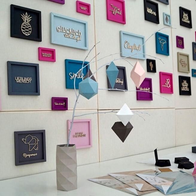 Porta avanti la bella vita - scritte in legno con cornice